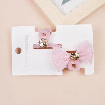 [Đồng giá 19k] Bộ kẹp tóc nơ pha lê