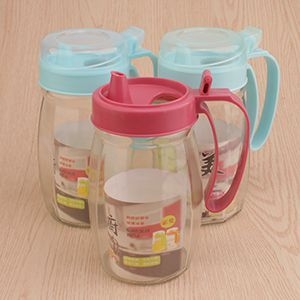 [Đồng giá 19k] Cốc thuỷ tinh có nắp và tay cầm