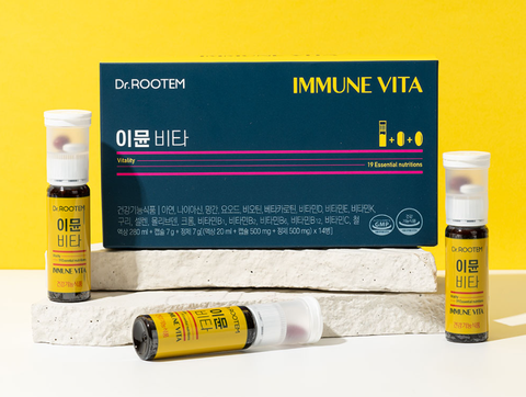 Vitamin Hàn Quốc Immune Vita All in One Dr Rootem Combo Viên Nang Lỏng Set 14 chai