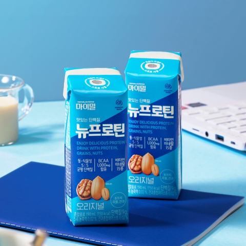 Sữa hạt dinh dưỡng MyMeal NU Protein Vị Socola, Chuối, Hạt Nguyên bản Set 5 hộpx200ml (Cùng vị)