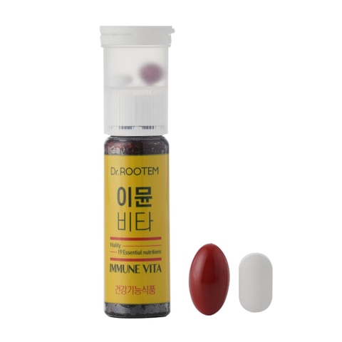 Vitamin Hàn Quốc Immune Vita All in One Dr Rootem Combo Viên Nang Lỏng Set 14 chai