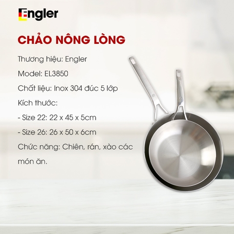 Chảo Nông Lòng Engler EL3850