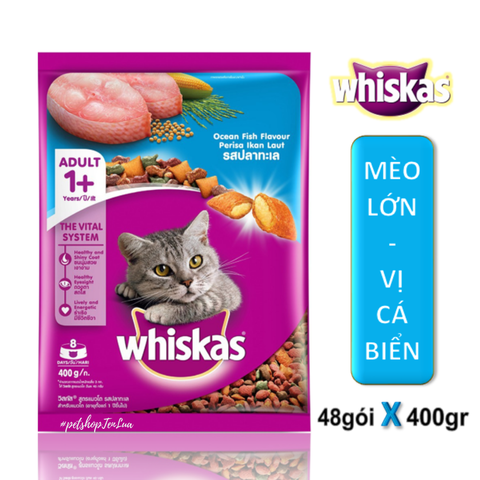 Hạt Whiskas mèo lớn