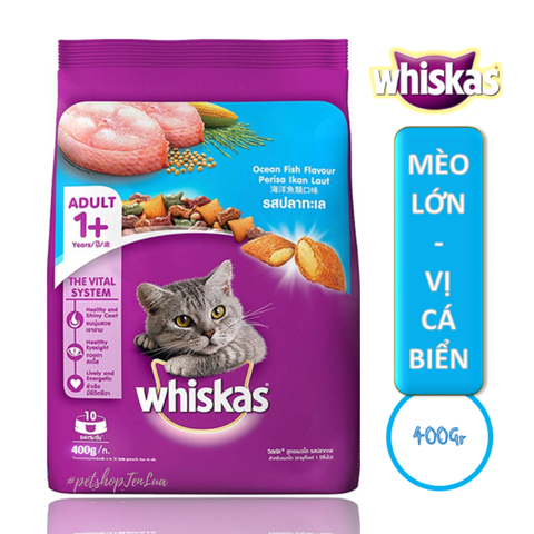 Hạt Whiskas mèo lớn