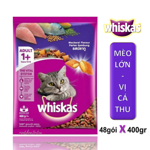 Hạt Whiskas mèo lớn