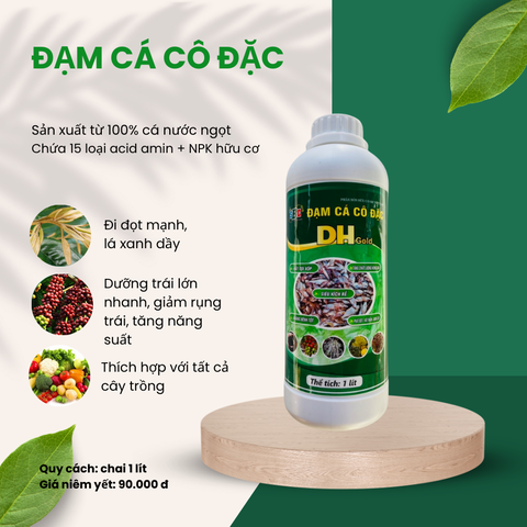 ĐẠM CÁ CÔ ĐẶC chai 1 lít