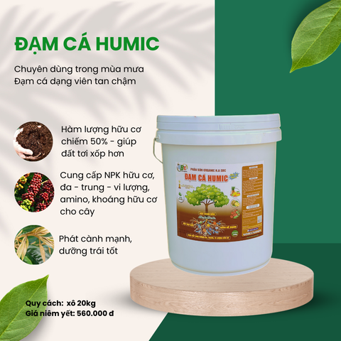 ĐẠM CÁ HUMIC