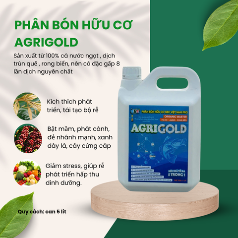 PHÂN BÓN HỮU CƠ AGRIGOLD