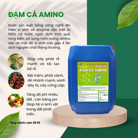ĐẠM CÁ AMINO