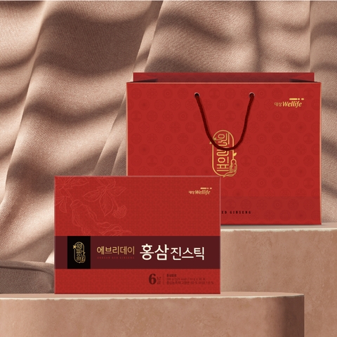 Everyday Red Ginseng Stick Premium Daesang Wellife 30 packsx10g