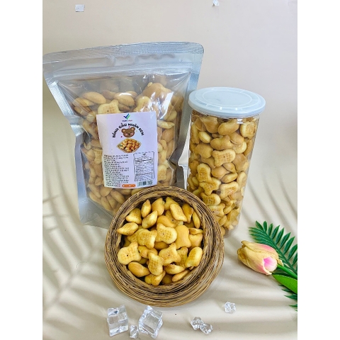 Viettinmart 밀크 크림 맛 곰 과자 (420g - 500g)