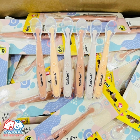 Thìa ăn dặm silicone Kichi