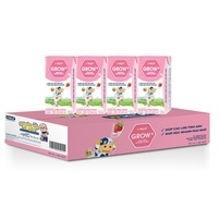 Sữa tiệt trùng VPmilk Grow+ vị dâu 4x110ml (Thùng 12 lốc)