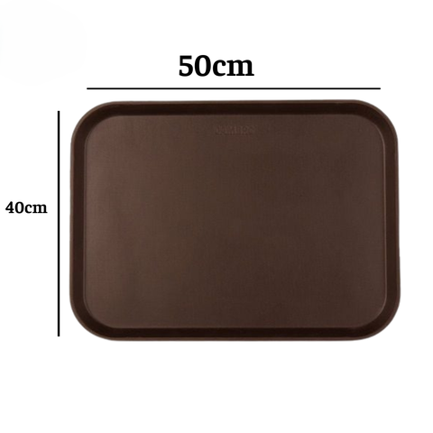 Khay chống trượt Chữ Nhật Cherry 40x50cm (1520) - T14 +8%