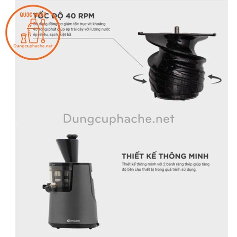 Máy ép chậm Uniblend E250 +8%