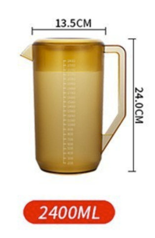 Ca đong nhựa PC 2400ml chịu nhiệt Loại 1  +8% (1024G)