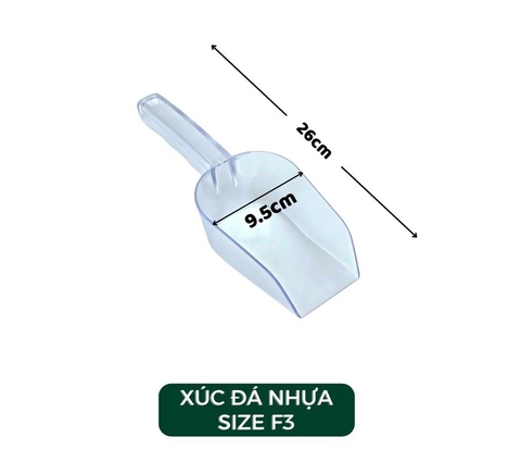 Xúc đá Nhựa F3 Lớn 26x9cm - T120 -K