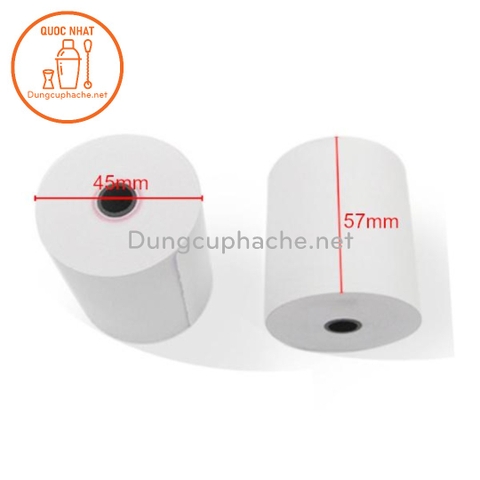 Giấy in hoá đơn k57x45 - T100 +8%