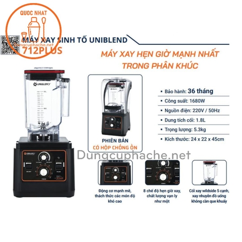 Máy xay sinh tố Công nghiệp Uniblend UB-712 PLUS -10%