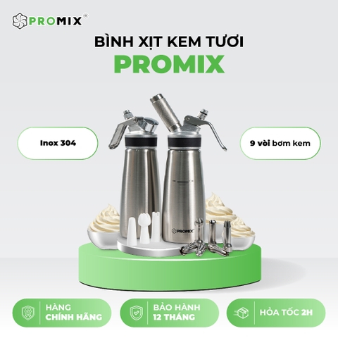 Bình xịt kem  Promix 500ml+8%