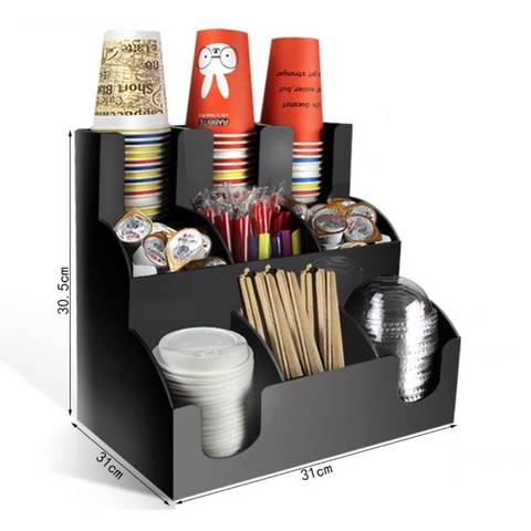 Kệ ly cốc Mica 9 ngăn 3 tầng - T4 +8%
