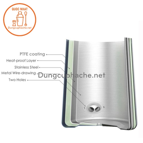 Ấm rót cafe pour over 600ml INOX (dùng bếp) - K
