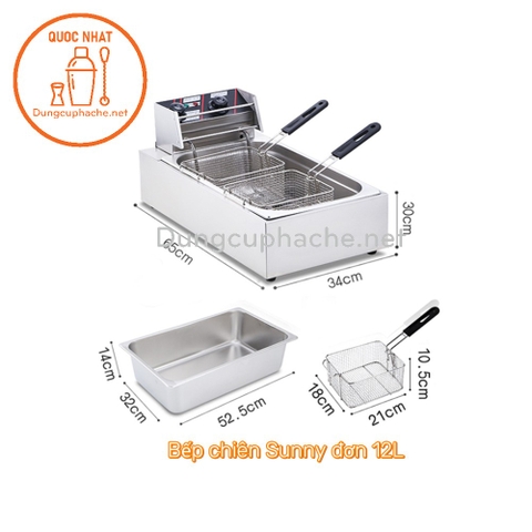 Bếp chiên đơn Sunny 12L