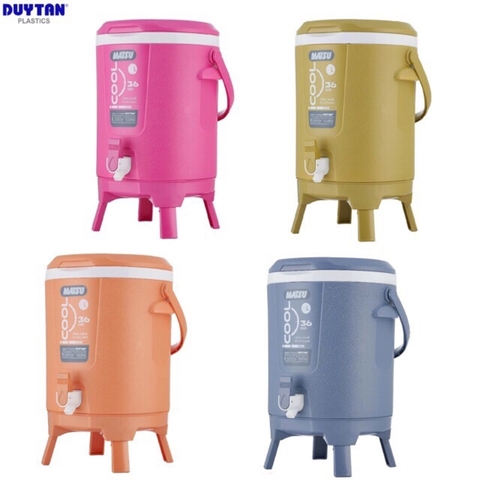BÌNH ĐÁ ICOOL 20 Lít DUY TÂN -  MÀU XANH DƯƠNG +8%