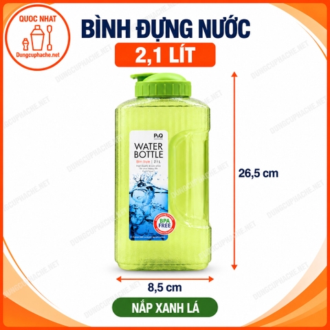Bình đựng nước Lock&lock 2,1 lít (P-00052G) (Xanh lá) - T12 +8%