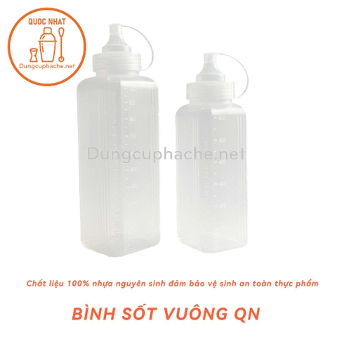Bình sốt vuông QN 1000ml (mẫu mới) +8%(QC120)