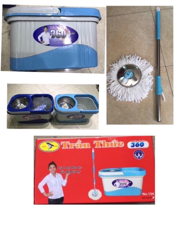 Bộ lau nhà 360 độ Trần thức