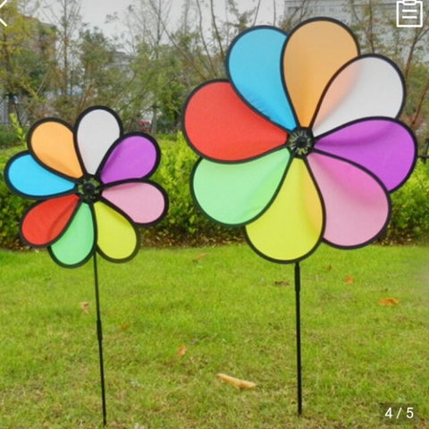 Chong chóng 1 tầng 8 cánh NHỎ (30cm) -N