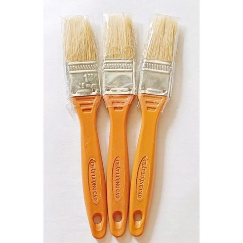 Chổi quét cán nhựa vàng số 1- 2,5 cm+5%