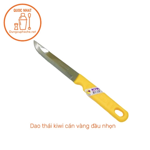 Dao thái kiwi cán vàng đầu nhọn - hộp 12c - ( K )