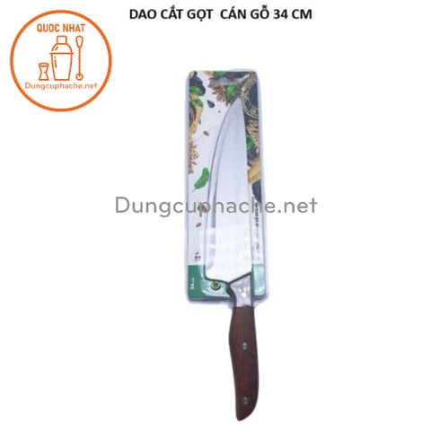 Dao thái thịt Cherry cán gỗ 34cm +8%