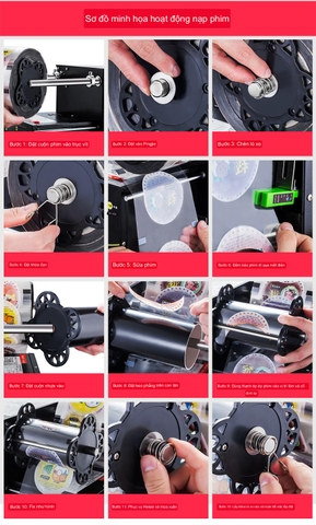 Máy dập màn ly cốc tự động FEST RC-995 -N