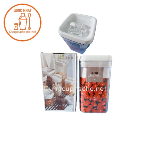 Hộp đựng bột chống ẩm 2.3 lít Có khoá - T40 -N