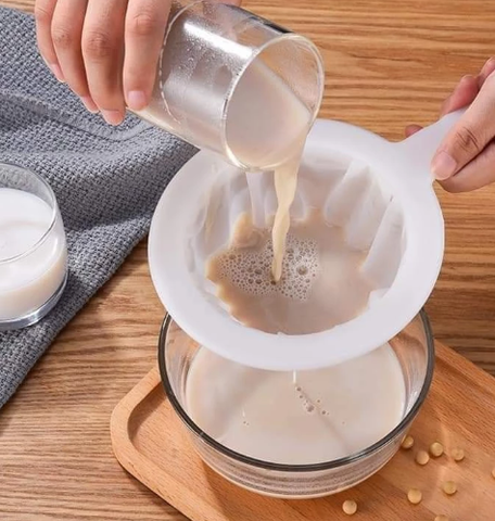 Rây lọc mịn tay cầm nhựa 200 +8%