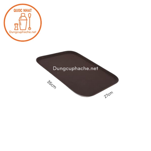 Khay chống trượt Chữ Nhật Cherry 26x36cm (1014) - T14 -8%