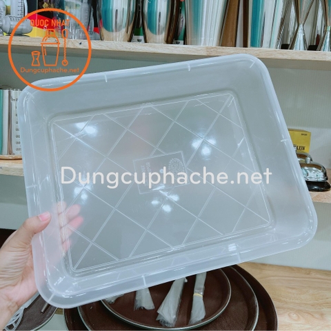 Khay nhựa đổ thạch LỚN 27,5 x 35 x 7,5 cm +8%