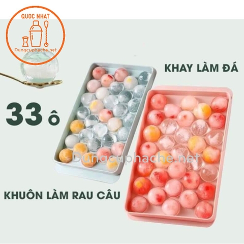 Khuôn đá bi 33 viên - T200 +8%