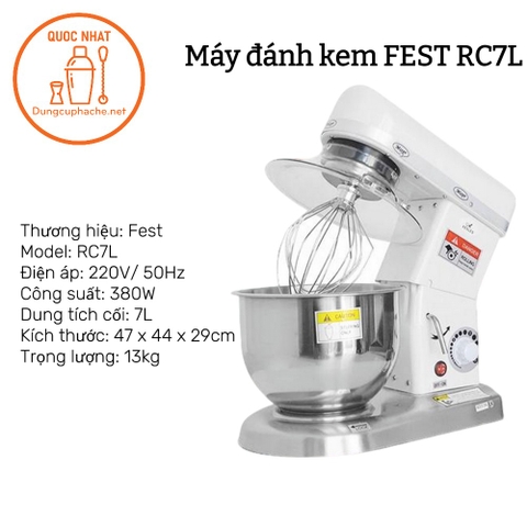 Máy đánh kem FEST RC7L -N