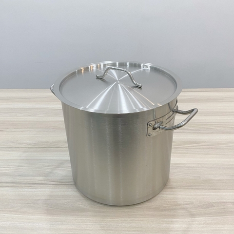 Nồi 2 quai inox ( 2 đáy ) 25x25cm 12 lít (101102) +8%