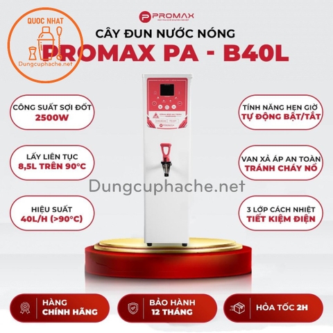 Máy đun nước nóng Promax PA-B40L +10%