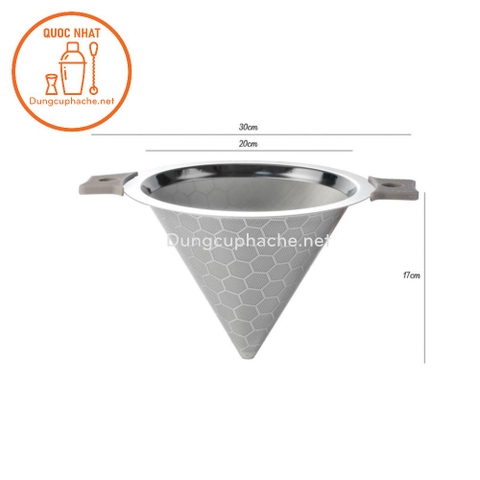 Phễu lọc trà 2 lớp Inox 304 - ĐK 30cm +10%