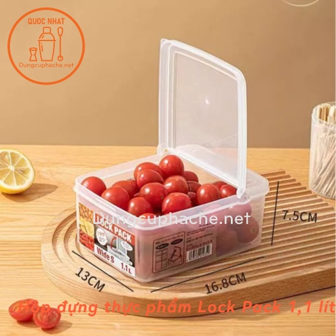 Hộp đựng thực phẩm D-5714 Lock Pack 1,1L -T84 +8%