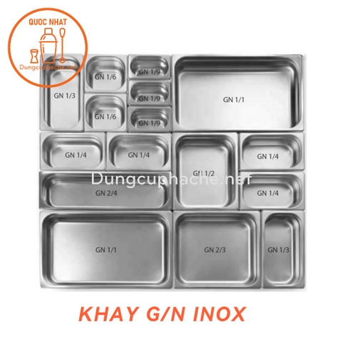 Khay G/N 1/1 x cao 100 mm (CAO CẤP) +8%