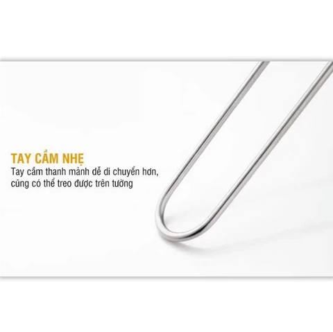 Rây inox 2 tai đặc biệt 20 cm +8%