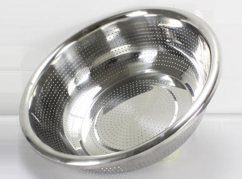 Rổ inox  201 (Lỗ 7 ly) ĐK 60 cm