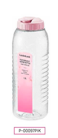 Bình đựng nước Lock&lock 1,5 lít (P-00097PIK) HỒNG-T12+8%